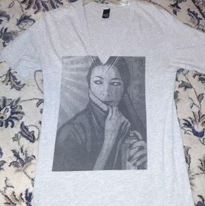 OBEY LRG V NECK WOMENS